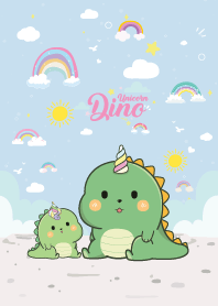 ไดโน ยูนิคอร์น สายรุ้งน่ารัก คาวาอี้