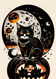 halloween cat Fe6Ed2