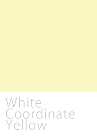 White Coordinate*Yellow