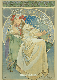 Mucha "Princess Hyacinth"