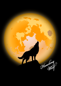Howling Wolf. Yellow Moon