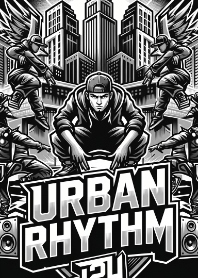 Grafiti Jalanan HipHop Percikan Gelap