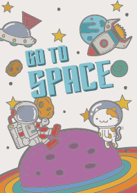 Go To Space #vintage