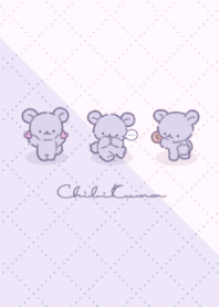 Chibi Kuma - PURPLE & PINK