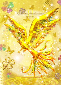 Gold luck phoenix clover#