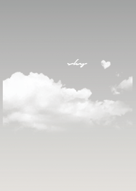 グレー : Today's sky