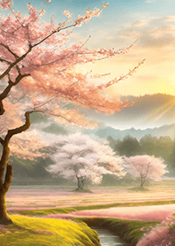 Beautiful real scenery(Spring-547)