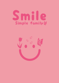 Smile & Tulip Rose pink