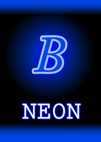 B-Neon Blue-Initial