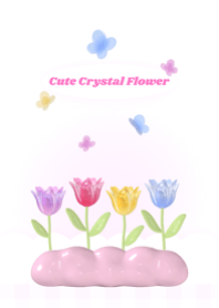 Buji | Cute Crystal Flower (Purple)