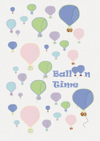 Balão apreciar o tempo