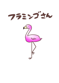 フラミンゴさん