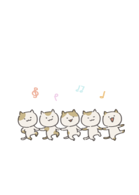 ねこ、踊る