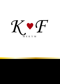 LOVE-INITIAL K&F イニシャル 2