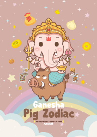 พระพิฆเนศ & ปีกุนหมู _ โชคลาภดวงดี