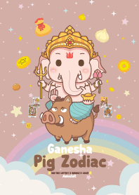 Ganesha & Pig Zodiac _ Fortune