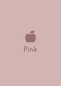 苹果 -暗淡粉红色-