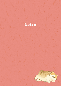 Cats are soothing04 on red