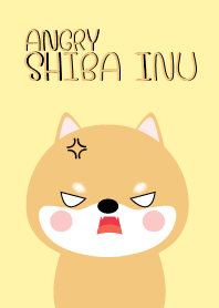 Angry Shiba Inu Face Theme