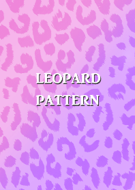 Leopard pattern/Gradation(pinkandpurple)