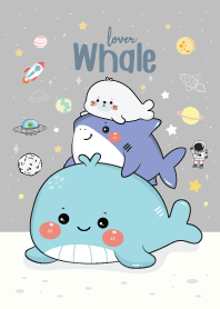 Whale Shark & Seal Cute