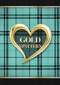 Gold Heart - Plaid  - 01 F-01