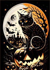 halloween cat 12DfB6