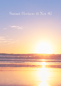 Sunset Horizon 12 Not AI