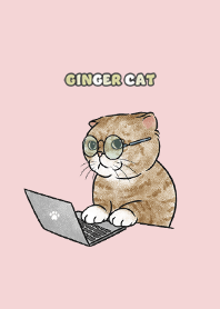 gingercat9 / baby pink
