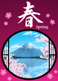 春の風物詩 【和風】
