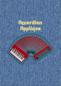 Accordion Applique Red 13