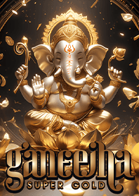 GANESHA Lucky theme Super-Gold