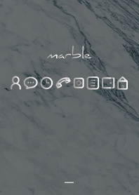 สีดำ : ไอคอนหินอ่อน