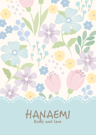 HANAEMI fluffy and lace