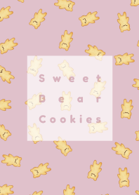 Sweet Bear Cookies (merah muda)