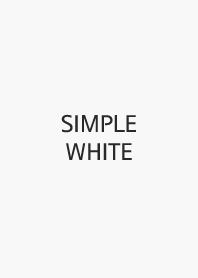 The Simple-White 1 (J)