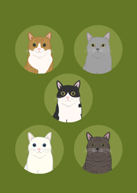 喵！喵！(抹茶綠色)