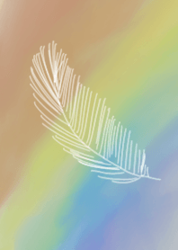 In the rainbow sky