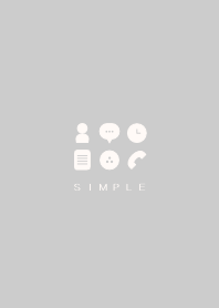 SIMPLE(beige gray)V.158b