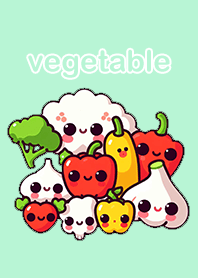 Eating Vegetables (Light Green)