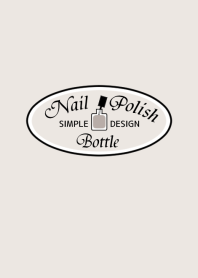 Nail Polish Bottle【Greige】