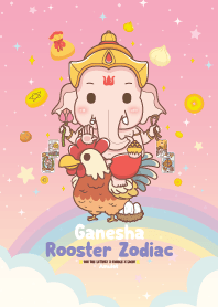 Ganesha & Rooster Zodiac _ Fortune