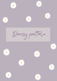 daisy_pattern #dusty purple
