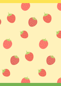 Sweet Strawberry01 on yellow