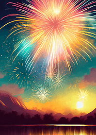 Beautiful Fireworks Theme#468