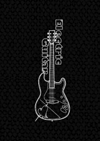 Electricguitar Love ver_BK&W2