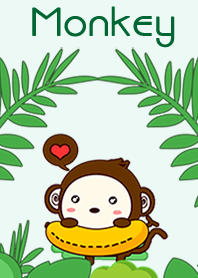 Monkey in the forest