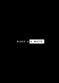 Black and white simple theme