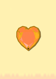 Simple Diamond Heart 106