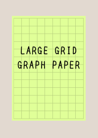 YELLOW GREEN-BLACK GRAPH PAPER/BEIGE